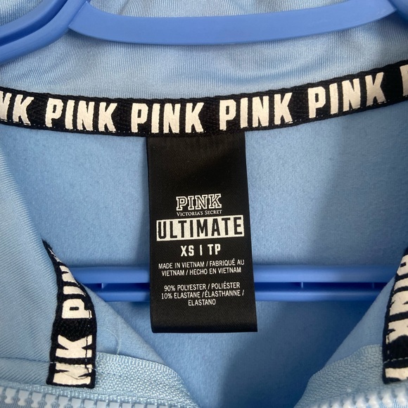 Pink 3/4 zip long sleeve - Picture 3 of 3